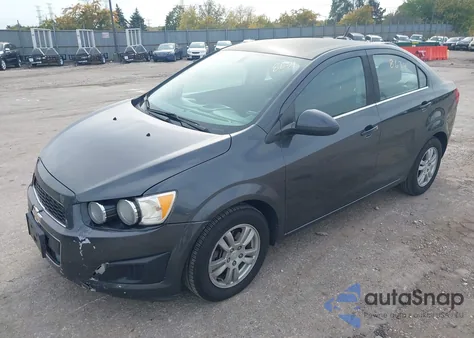 2014 Chevrolet Sonic Lt Auto z USA, uszkodzony, nr VIN 1G1JC5SH7E4167279